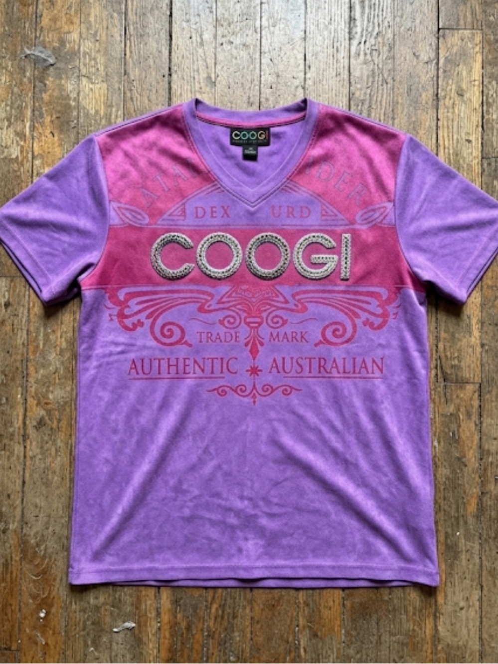 COOGI suede style shirt, men’s size 4XL